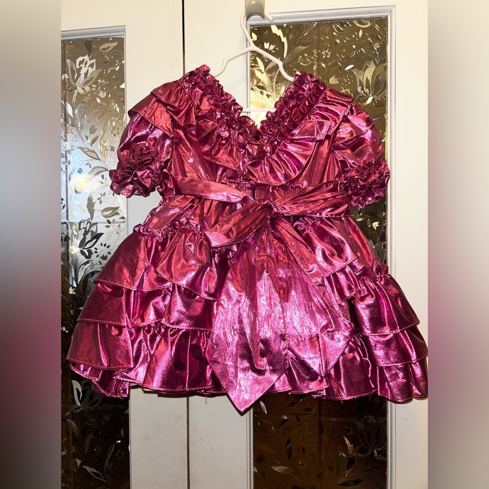 4 1980s Vintage Matha’s Miniatures Pageant Dresses little girl sizes 4, 5, 6& 6x - Picture 14 of 16